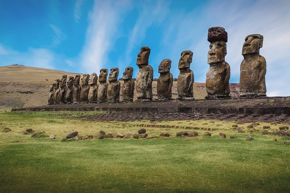 Curiosidades de los Moais de la Isla de pascua.