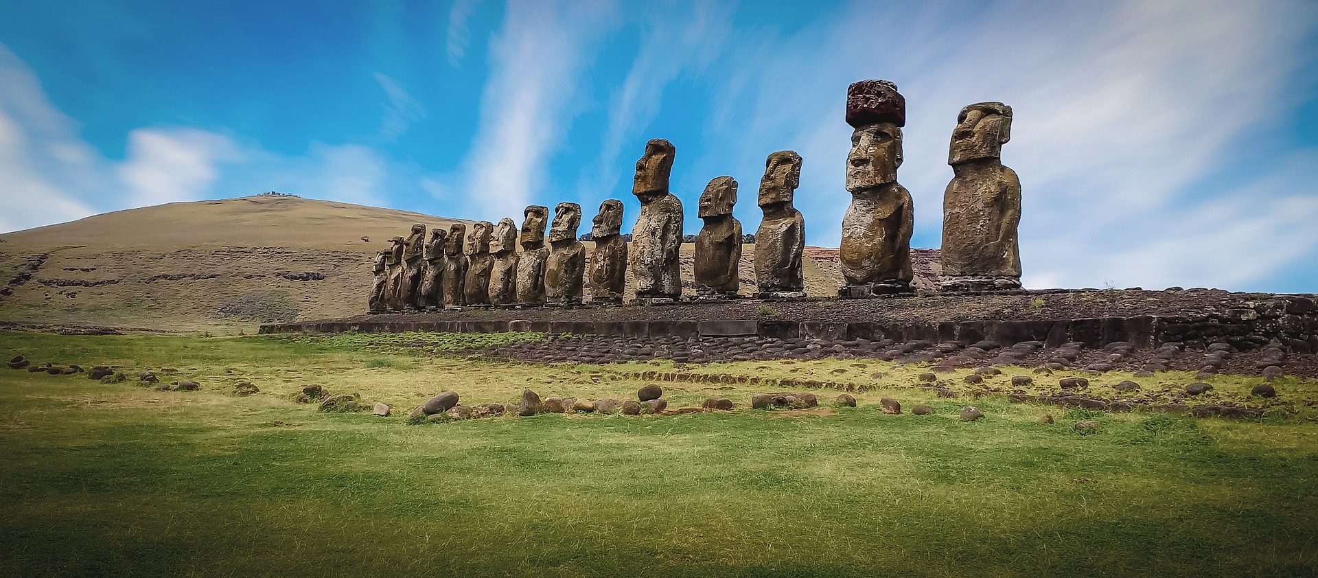 Curiosidades de los Moais de la Isla de pascua.