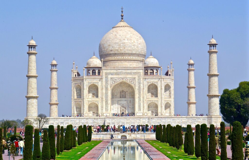 Curiosidades de el Taj Mahal.